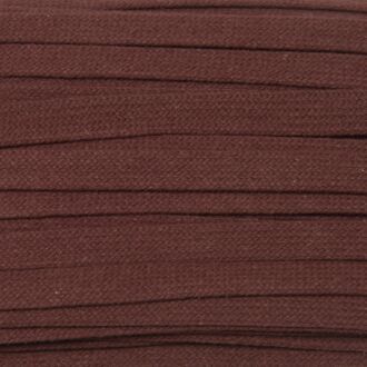 17mm Flachkordel schokobraun