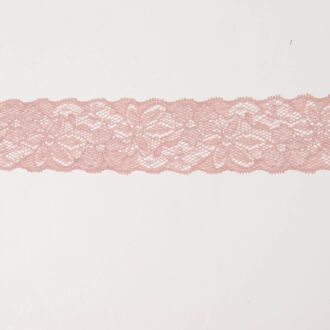 47mm Spitze elastisch Blumen nude