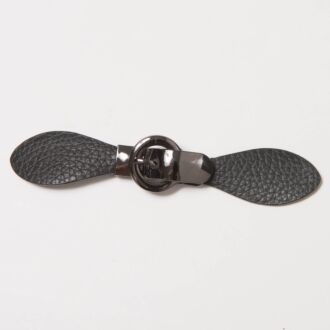13cm Kunstleder-Verschluss 