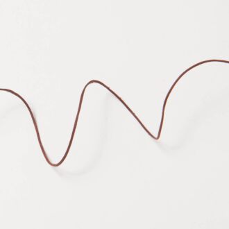 1mm Echtleder-Band zimtbraun