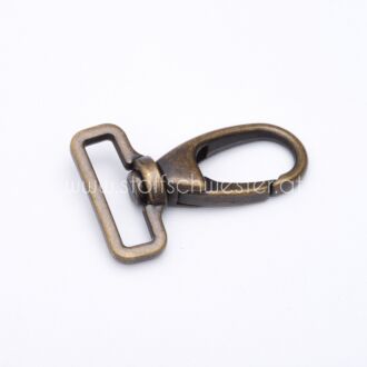 40mm Karabinerhaken altmessing