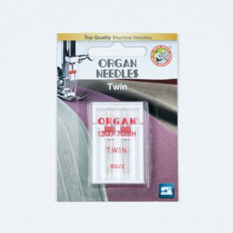 Organ Zwillingsnadel 80/2,0 mm Blister Pack