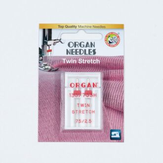 Organ Zwillingsnadel Stretch 75/2,5 mm Blister Pack