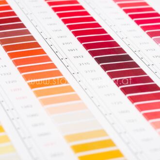 Farbkarte Poly Sheen & Poly Sheen Multi - Stick, Quilt, Nähgarn