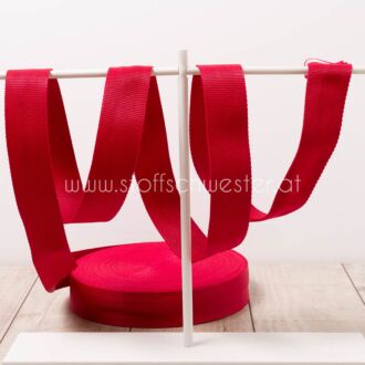 50mm Gurtband hellrot