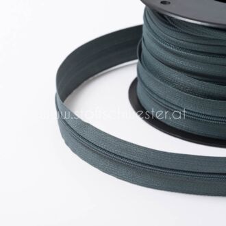 3mm Endlos-Reißverschluss mittelgrau
