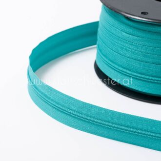 3mm Endlos-Reißverschluss türkisgrün