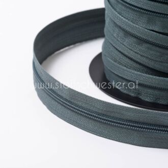 5mm Endlos-Reißverschluss mittelgrau