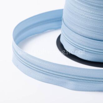 5mm Endlos-Reißverschluss himmelblau