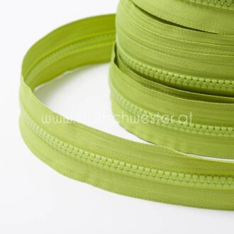 5mm Profil-Endlosreißverschluss lime