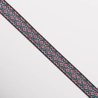 1,5cm Jacquard-Webband