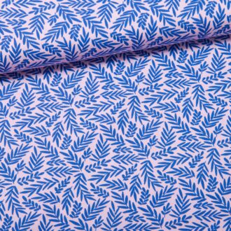 Vibrant Blooms - Farn blau/rose