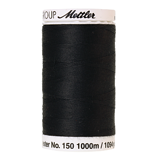 Bobbinfil Bobbinette auch Stickunterfaden, 1000m - Farbe schwarz, Fnr. 4000