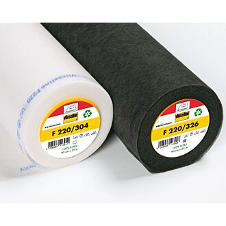 Vlieseline F 220 Bügeleinlage grafit