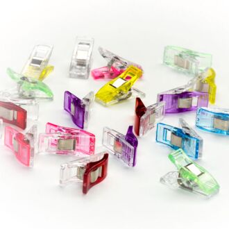 Stoff Clips klein - 20 Stk (25mm)