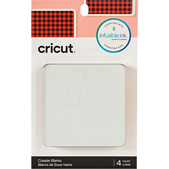 Cricut Infusible Ink Kork-Untersetzer Quadratisch (4er-Pack)