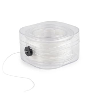 0,8mm Elastikfaden in Abrollbox (100m)