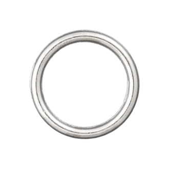30mm Metallring silber