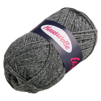 Elisa Hauswolle 100g - Farbnr. 859 dunkelgrau meliert