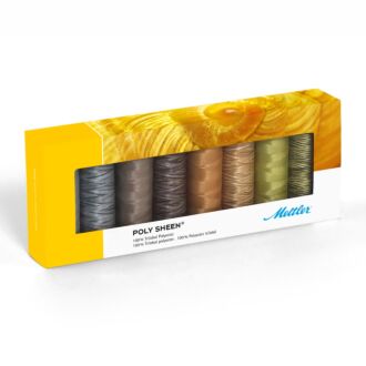 Amann Mettler POLY SHEEN Neutrals Kit (8 Farben / 200m)