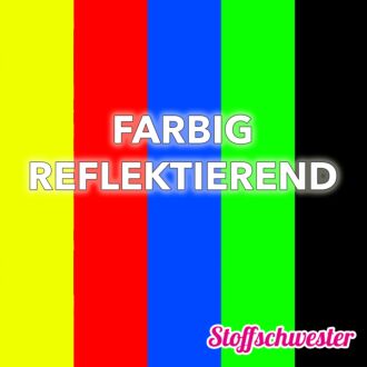 Flexfolie reflektierend farbig