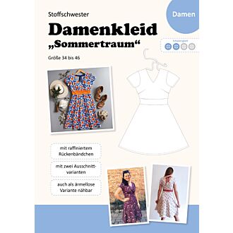 Papierschnittmuster Damenkleid 