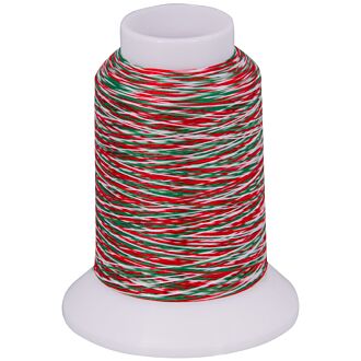 baby lock Multicolor Bauschgarn, 1000m - rot-weiß-grün