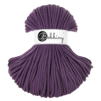Bobbiny 5mm Flechtkordel violett (100m)