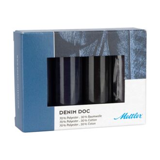 Amann Mettler DENIM DOC Dark-Kit (4 Farben / 100m)