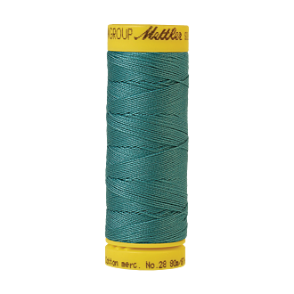 Silk-Finish Cotton 28, 80m - Blue-green Opal FNr. 0611