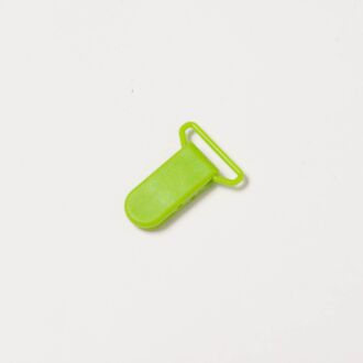 Schnuller Clip Kunststoff grün