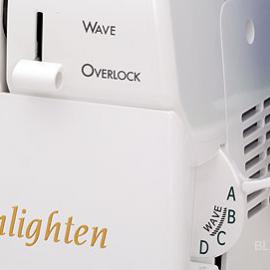Einstellung Wave Stich babylock enlighten