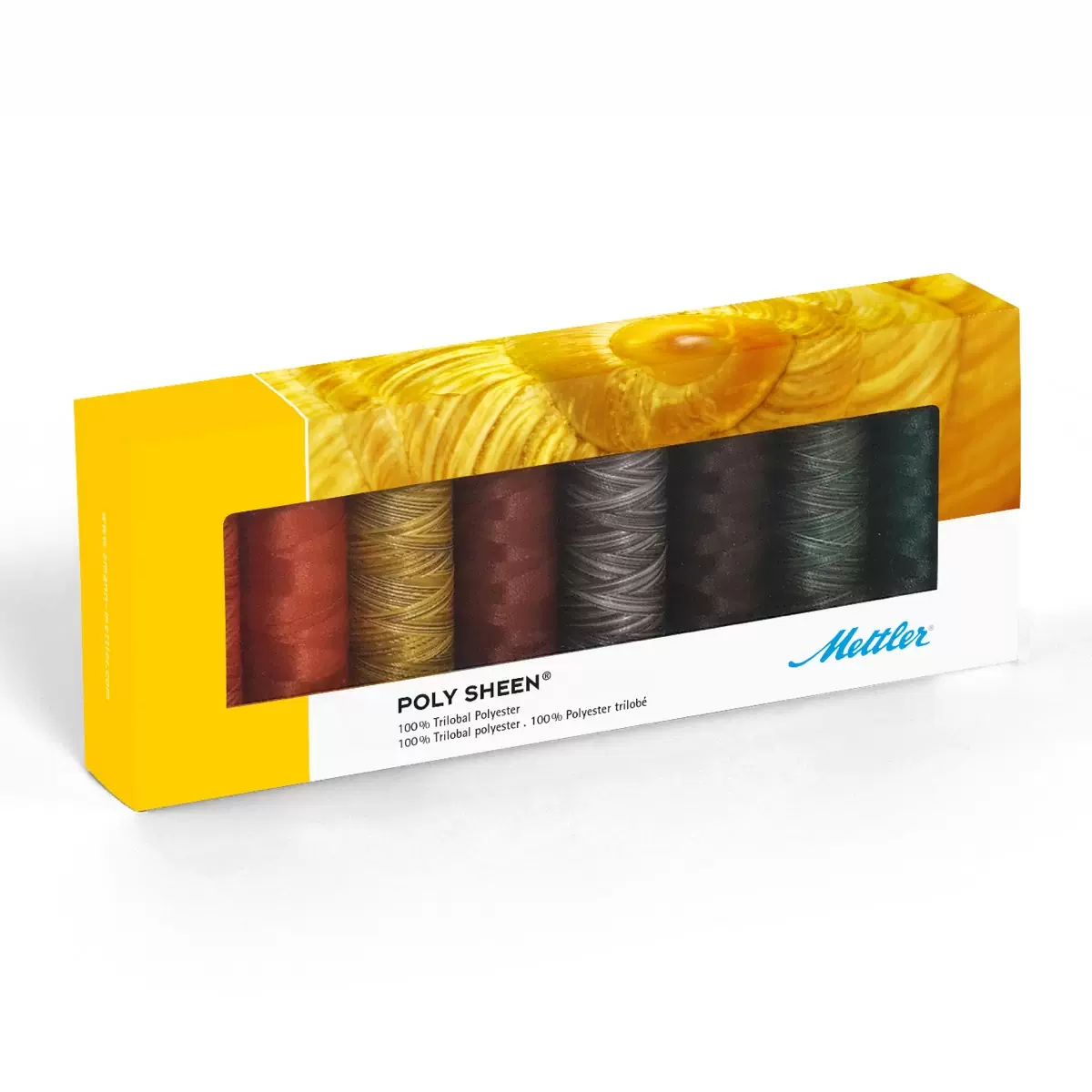 Amann Mettler POLY SHEEN® Autumn Kit (8 Farben / 200m) - Die Stoffschwester